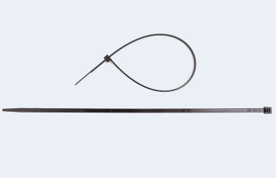 Kábelkötegelő (kötöző) Nylon fekete, 300x3,6mm