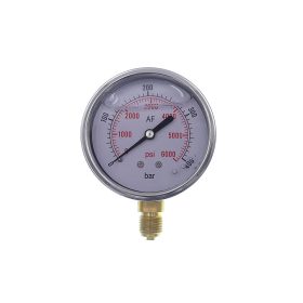 Manométer 63mm 0-400bar G1/4^