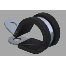 Fixing clamp with rubber F15 W1 36mm