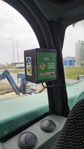 Control unit for automatic lubrication system 12/24 V dc