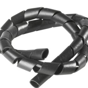   Tömlővédő, kábelvédő műanyag spirál 10-12 átm. (25m/doboz)